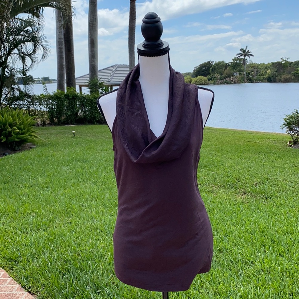 Ann Taylor Cowl Neck Top